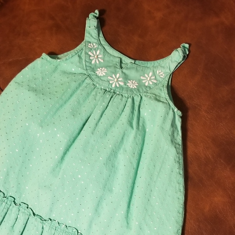 Shimmer dress set with bloomers